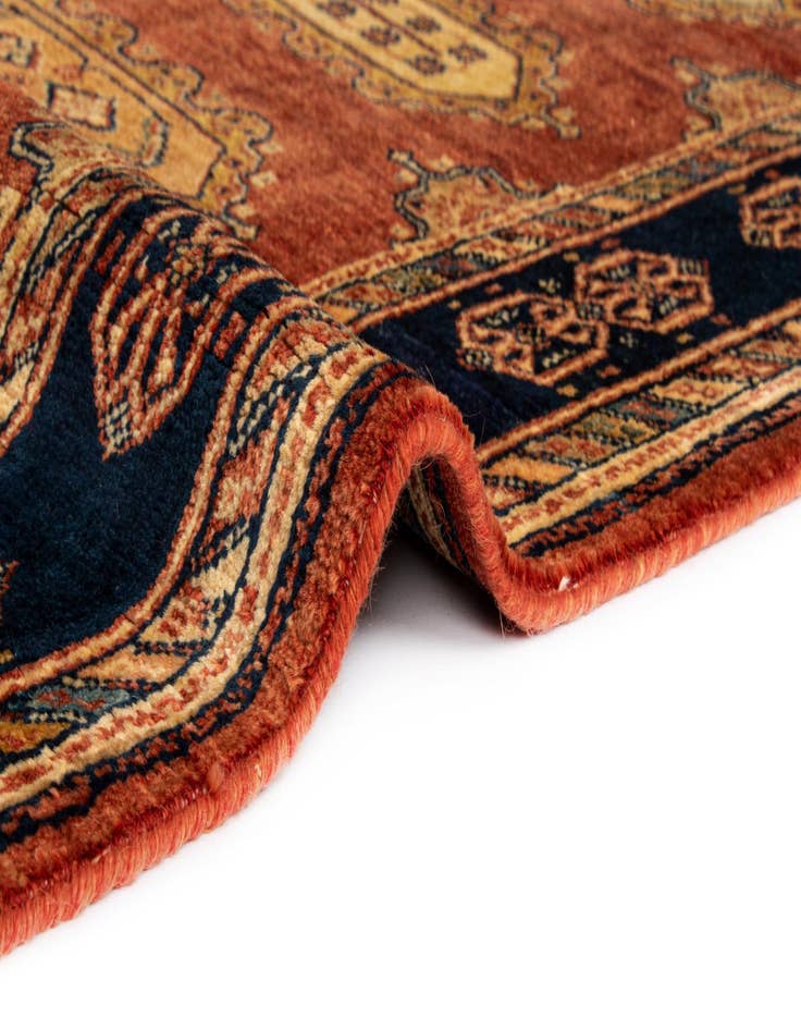 Detail image of 2' 10 x 9' 7 Luribaft Wool Runner Rug