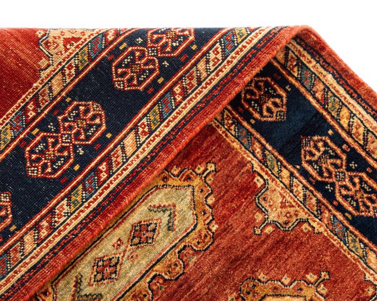 Detail image of 2' 10 x 9' 7 Luribaft Wool Runner Rug