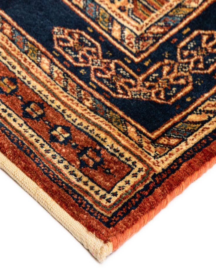 Detail image of 2' 10 x 9' 7 Luribaft Wool Runner Rug