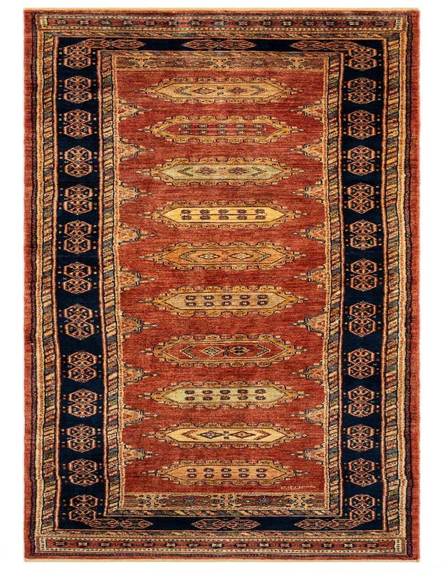 Detail image of 2' 10 x 9' 7 Luribaft Wool Runner Rug