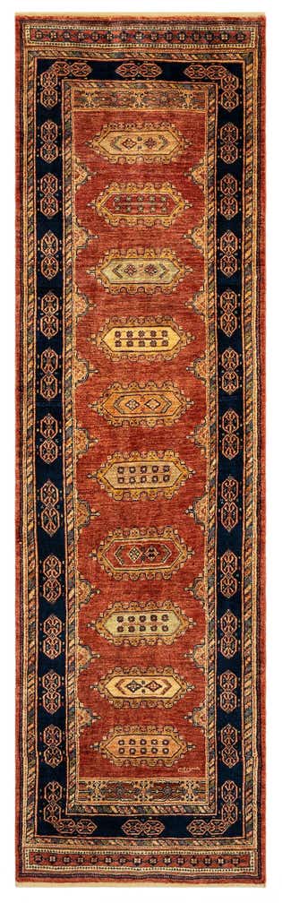 2' 10 x 9' 7 Luribaft Wool Runner Rug