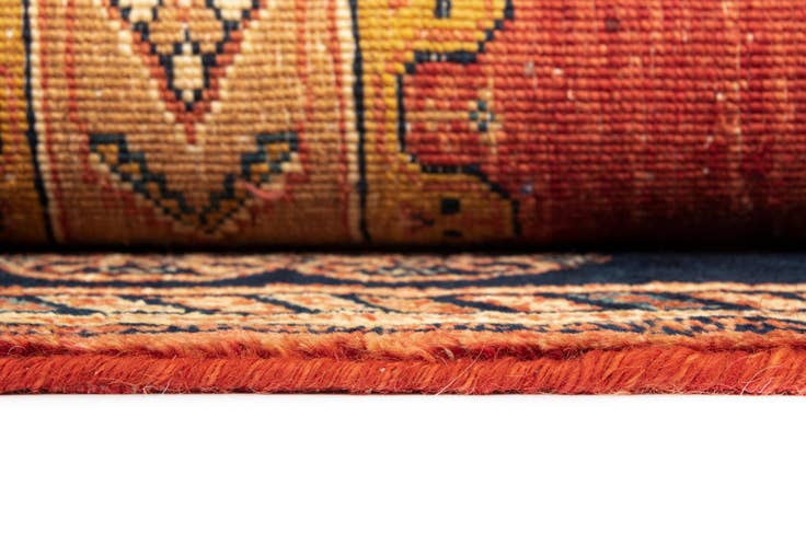 Detail image of 2' 8 x 9' 7 Luribaft Wool Runner Rug