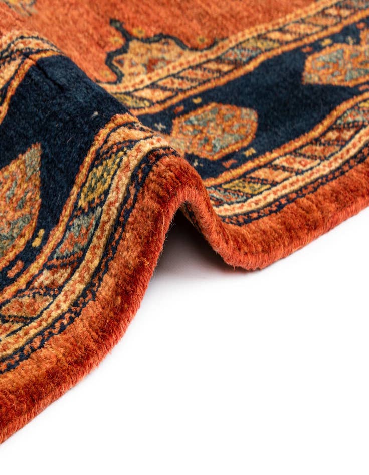 Detail image of 2' 8 x 9' 8 Luribaft Wool Runner Rug