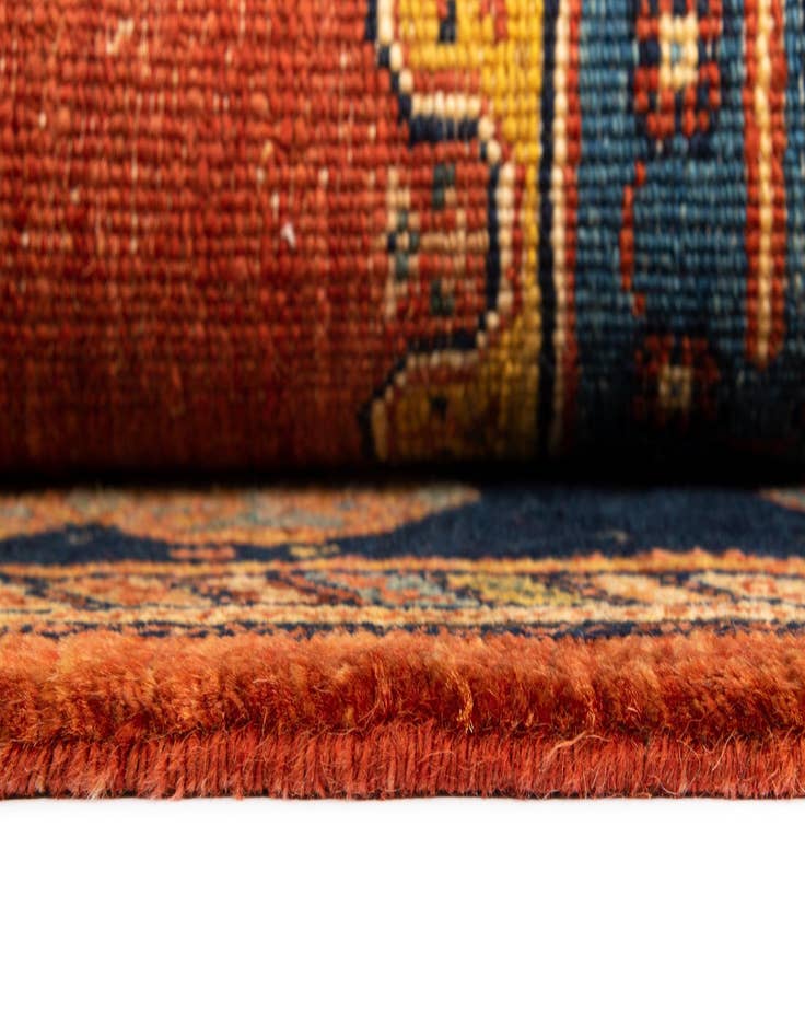 Detail image of 2' 8 x 9' 8 Luribaft Wool Runner Rug