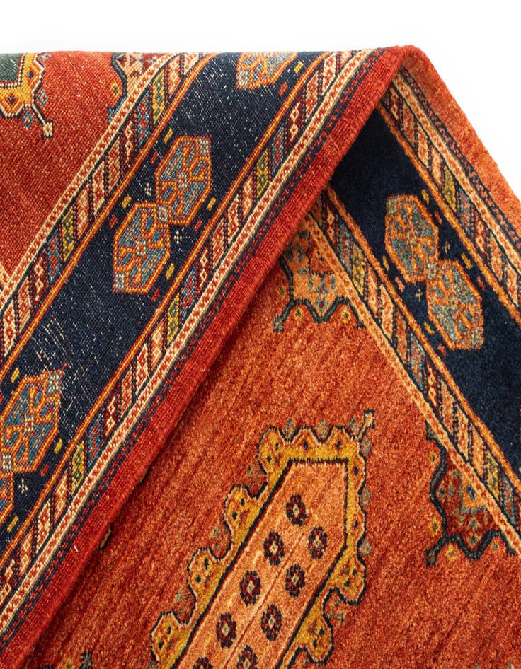 Detail image of 2' 8 x 9' 8 Luribaft Wool Runner Rug