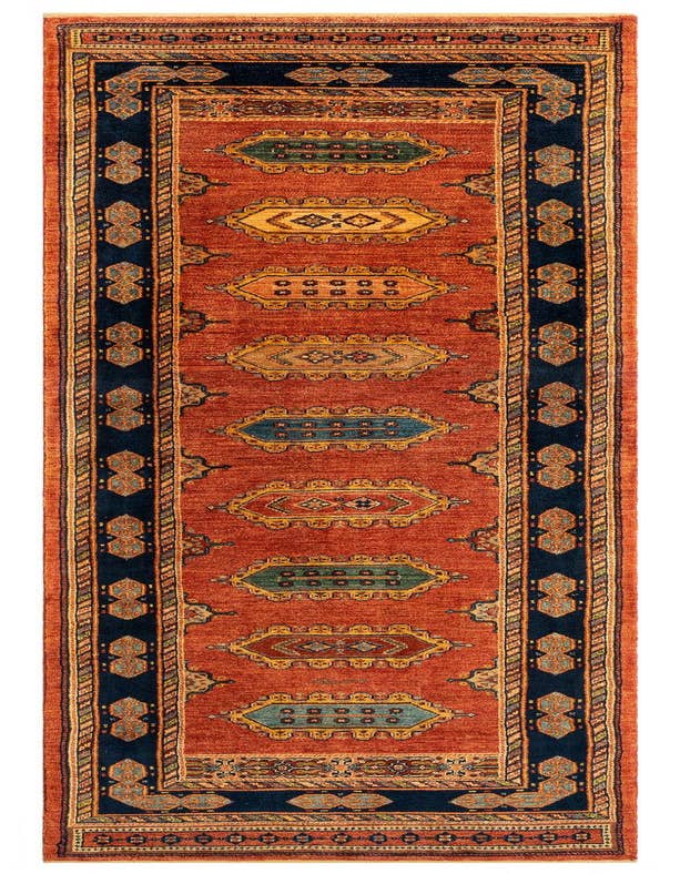 Detail image of 2' 8 x 9' 8 Luribaft Wool Runner Rug