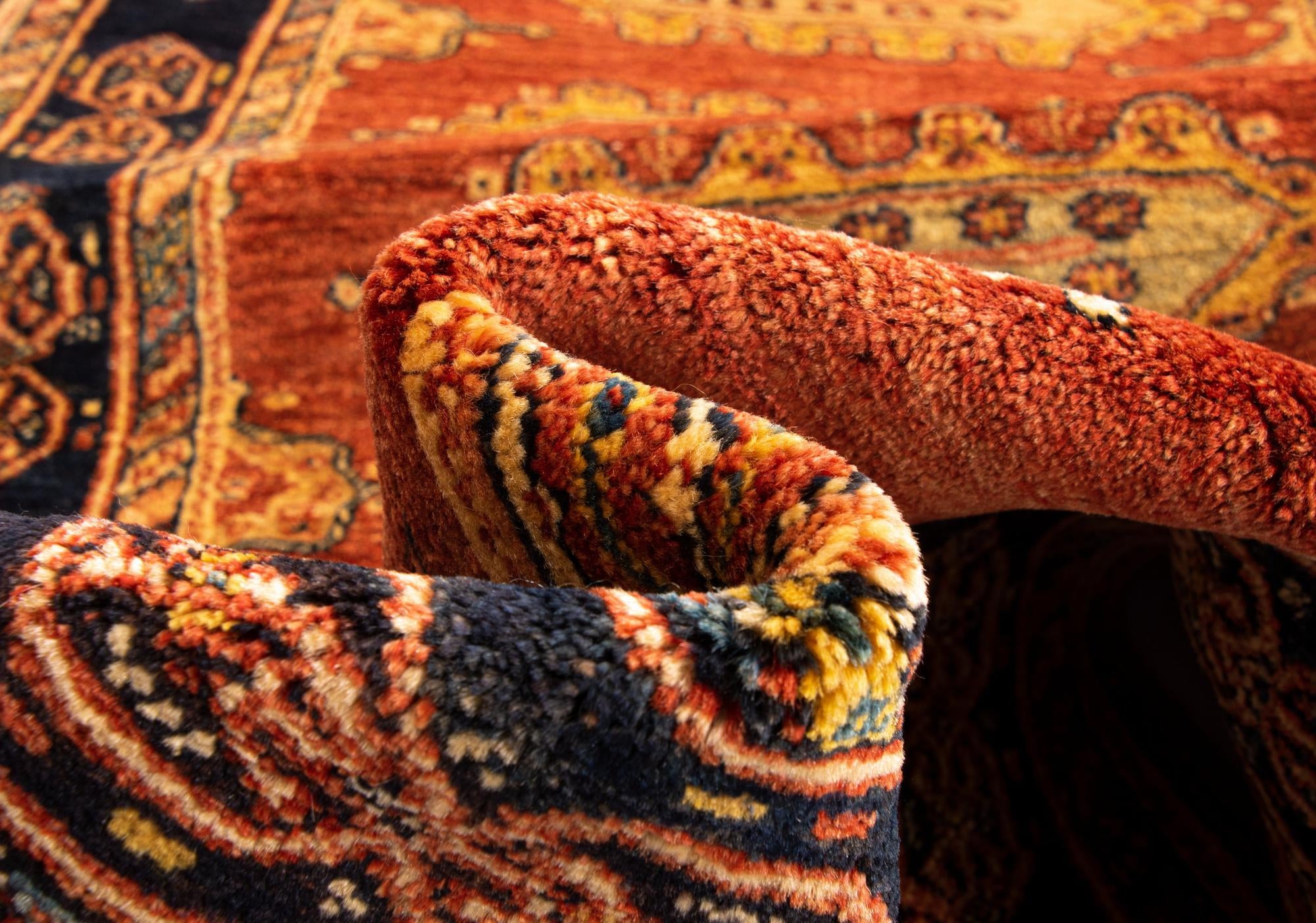 2' 10 x 9' 8 Luribaft Wool Runner Rug