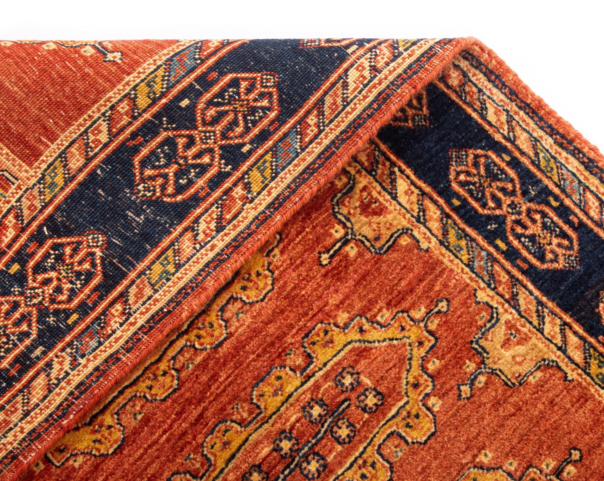 2' 10 x 9' 8 Luribaft Wool Runner Rug