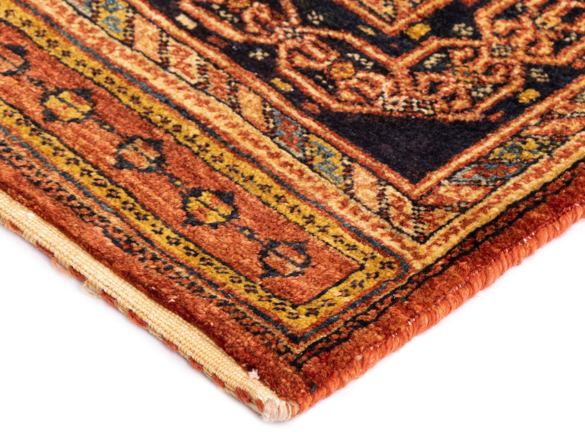 2' 10 x 9' 8 Luribaft Wool Runner Rug