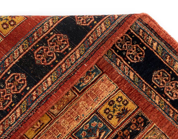 Detail image of 2' 8 x 9' 5 Luribaft Wool Runner Rug