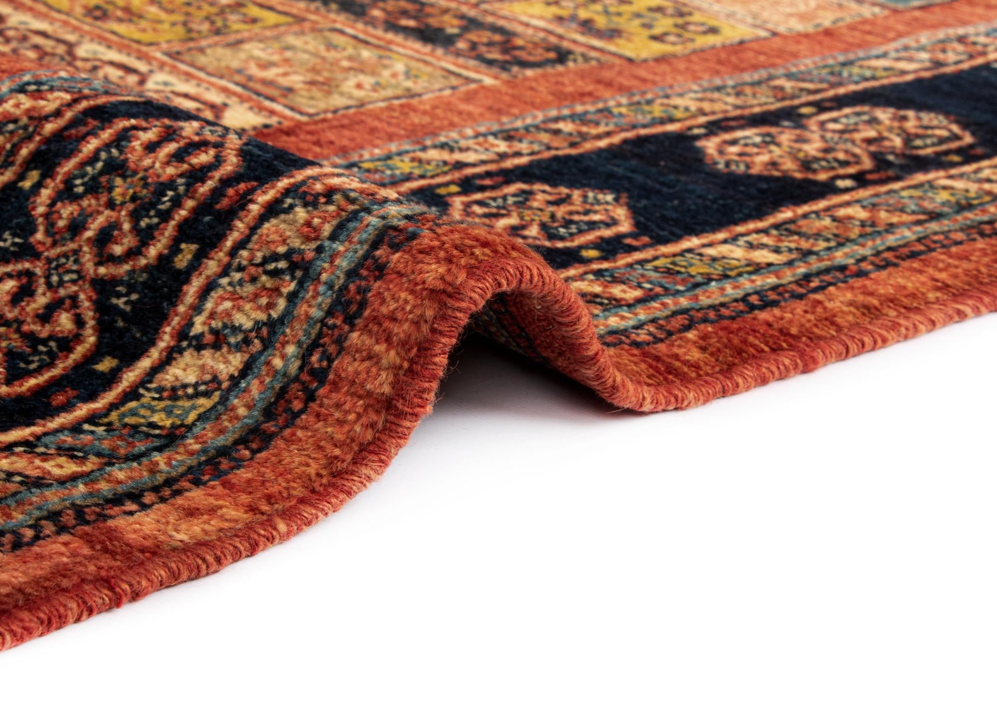 2' 8 x 9' 5 Luribaft Wool Runner Rug