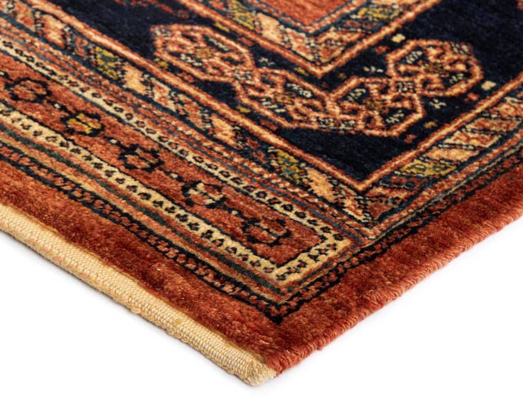 Detail image of 2' 8 x 9' 5 Luribaft Wool Runner Rug