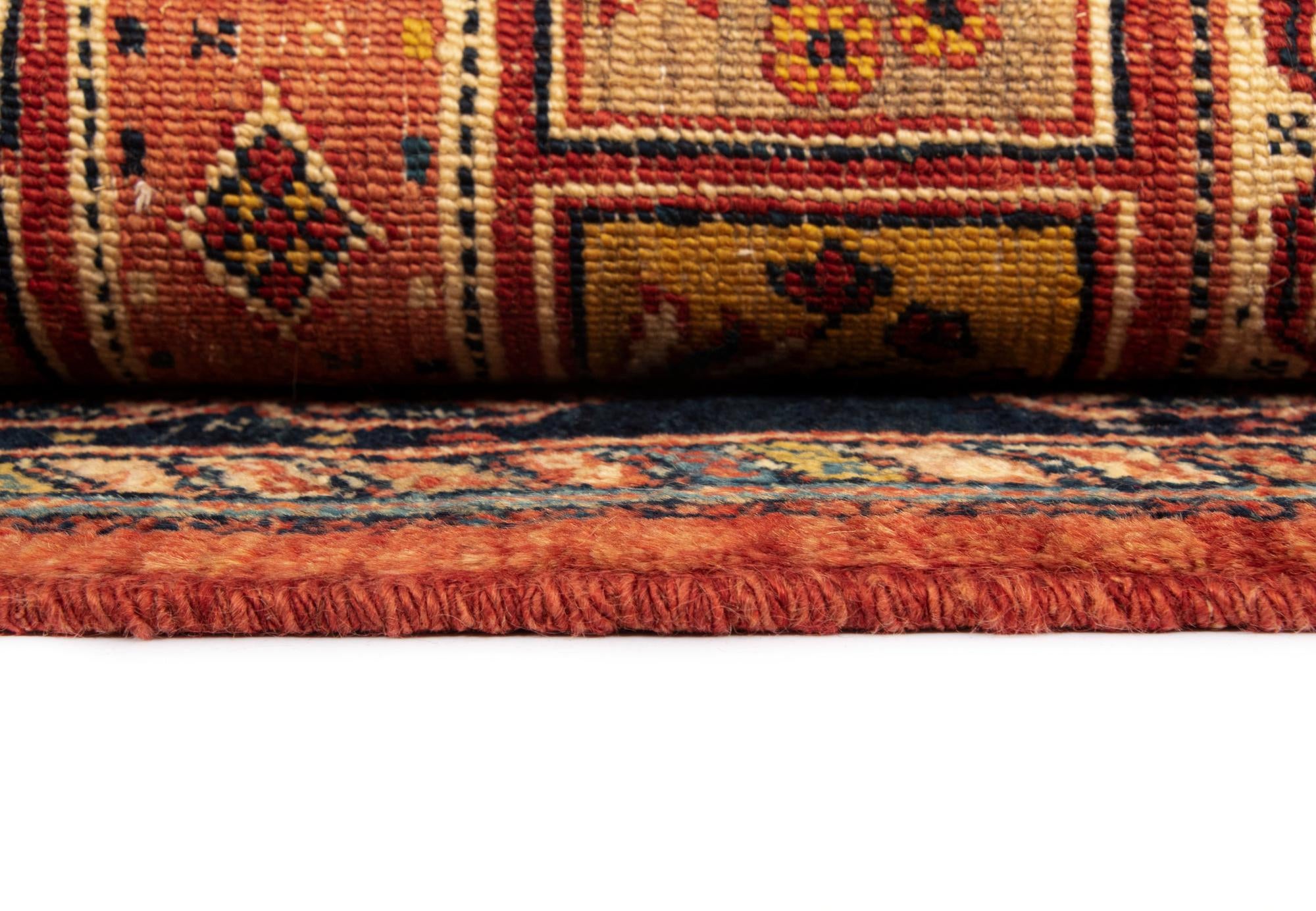 2' 8 x 9' 5 Luribaft Wool Runner Rug
