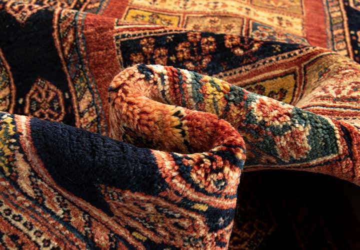 2' 8 x 9' 5 Luribaft Wool Runner Rug