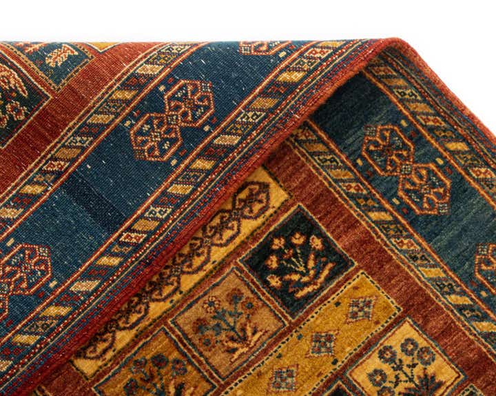 2' 8 x 9' 5 Luribaft Wool Runner Rug