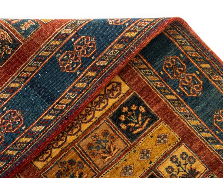 Detail image of 2' 8 x 9' 5 Luribaft Wool Runner Rug