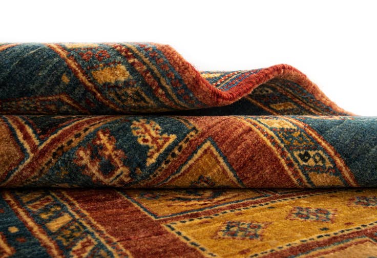 Detail image of 2' 8 x 9' 5 Luribaft Wool Runner Rug