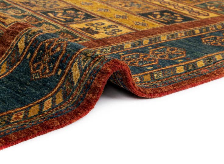 Detail image of 2' 8 x 9' 5 Luribaft Wool Runner Rug