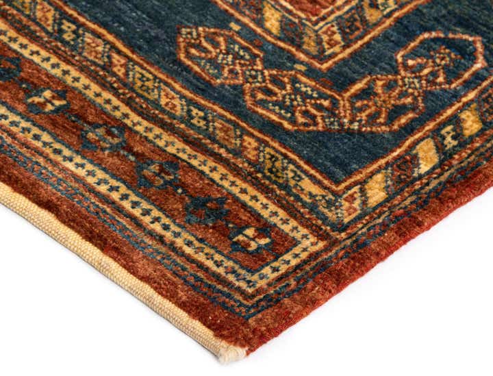 2' 8 x 9' 5 Luribaft Wool Runner Rug