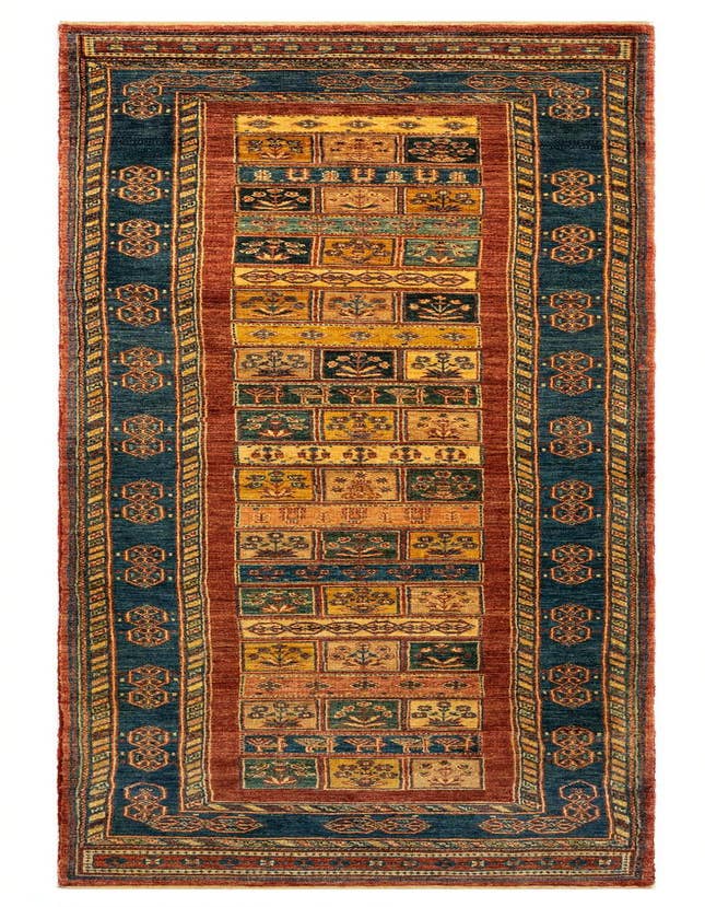 Detail image of 2' 8 x 9' 5 Luribaft Wool Runner Rug