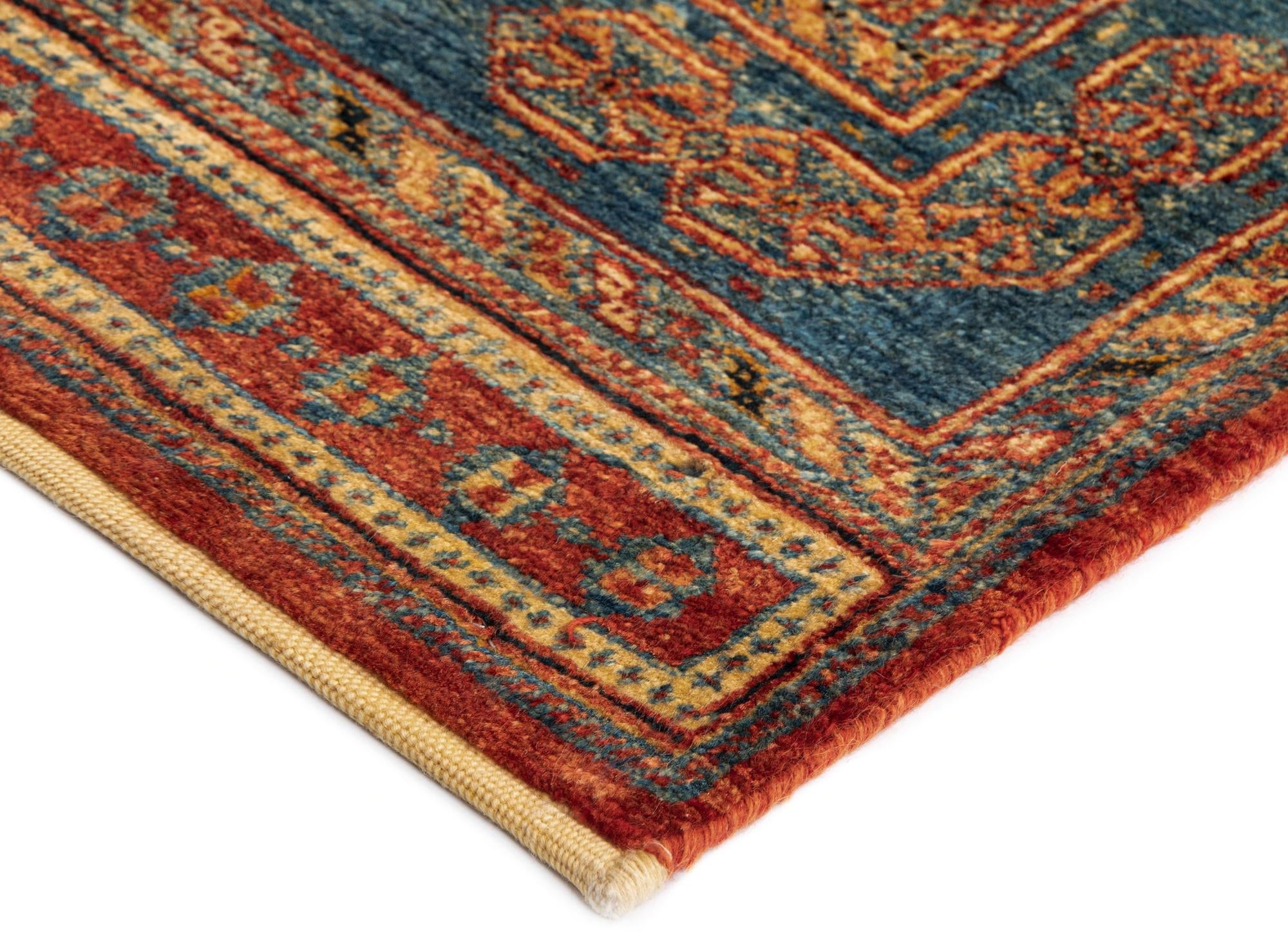 2' 7 x 10' 2 Luribaft Wool Runner Rug