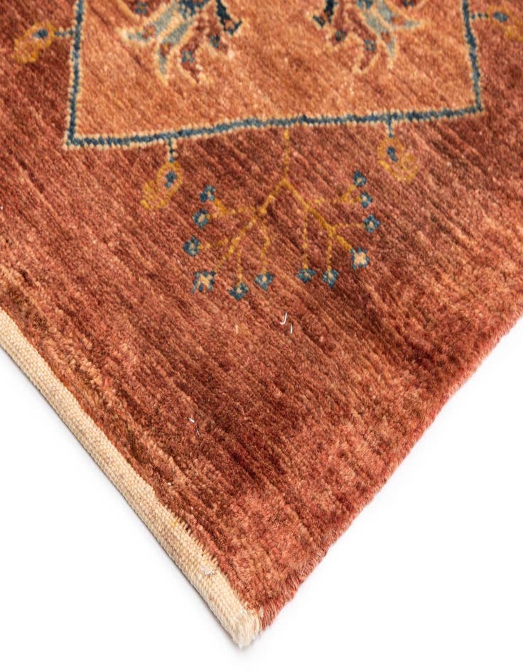 Detail image of 3' 2 x 9' 11 Luribaft Wool Runner Rug