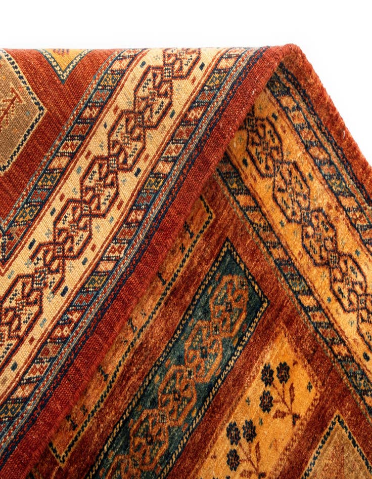 Detail image of 2' 8 x 9' 10 Luribaft Wool Runner Rug