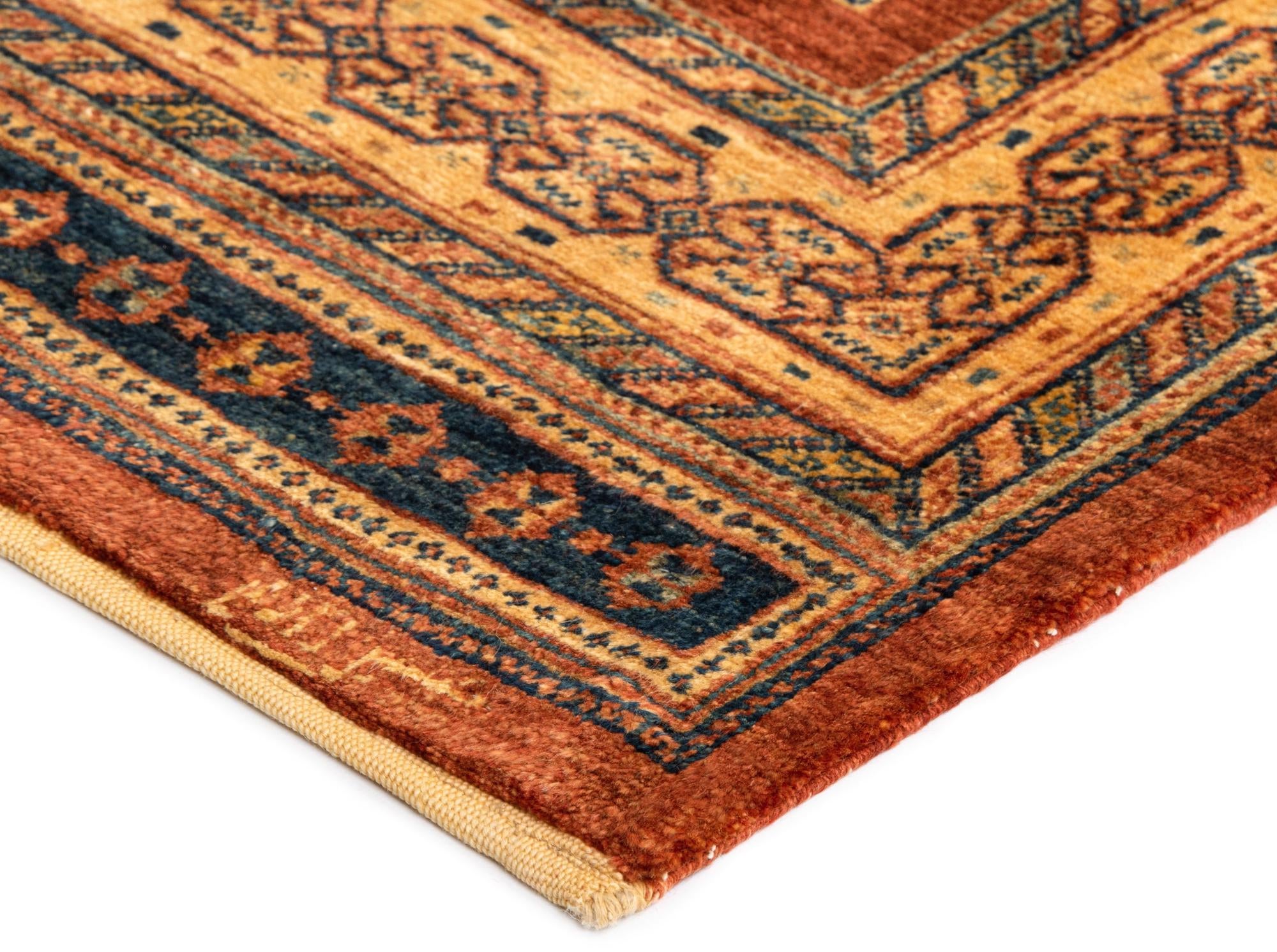 2' 8 x 9' 10 Luribaft Wool Runner Rug
