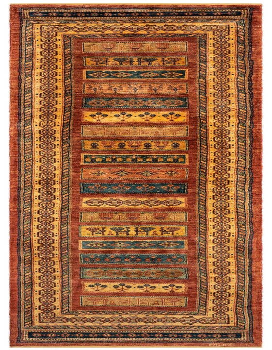 Detail image of 2' 8 x 9' 10 Luribaft Wool Runner Rug