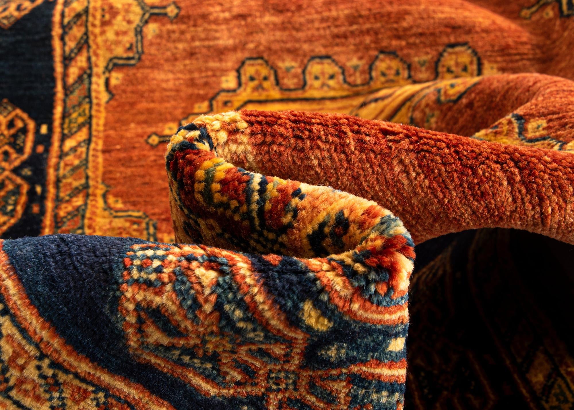 2' 9 x 10' 2 Luribaft Wool Runner Rug