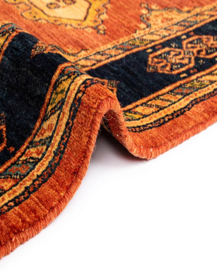 Detail image of 2' 8 x 9' 11 Luribaft Wool Runner Rug