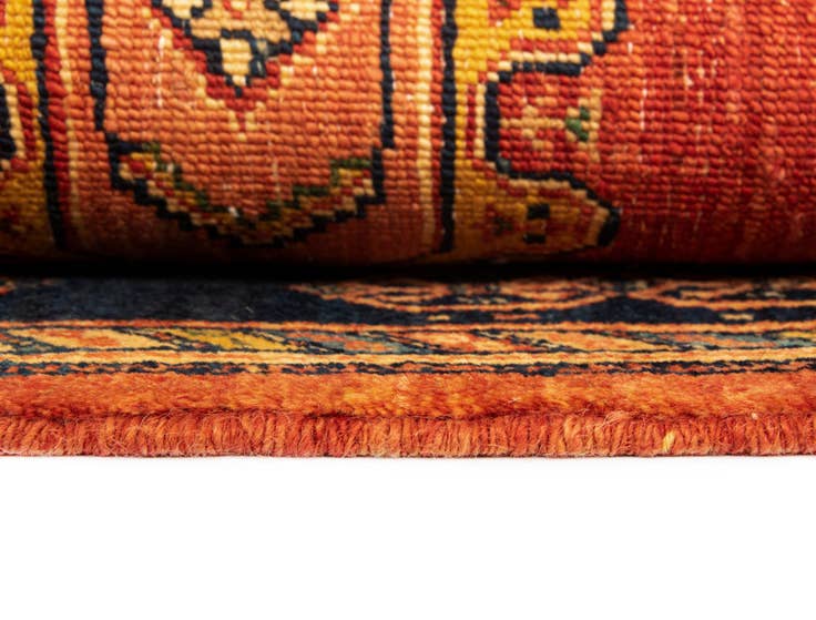 Detail image of 2' 8 x 9' 11 Luribaft Wool Runner Rug