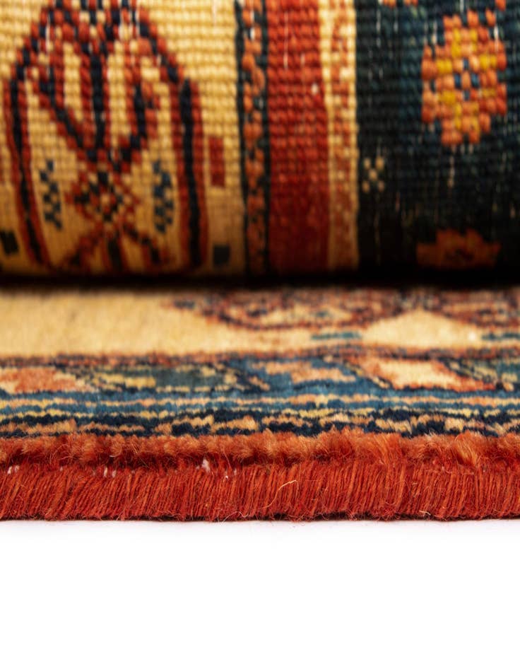 Detail image of 2' 9 x 9' 9 Luribaft Wool Runner Rug