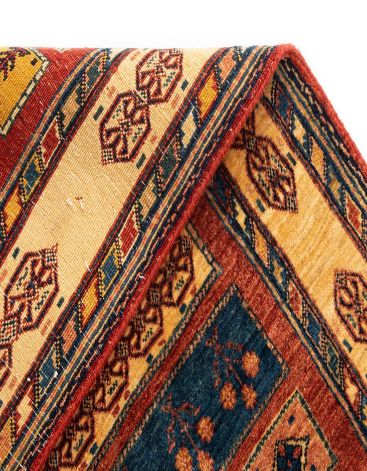 Detail image of 2' 9 x 9' 9 Luribaft Wool Runner Rug