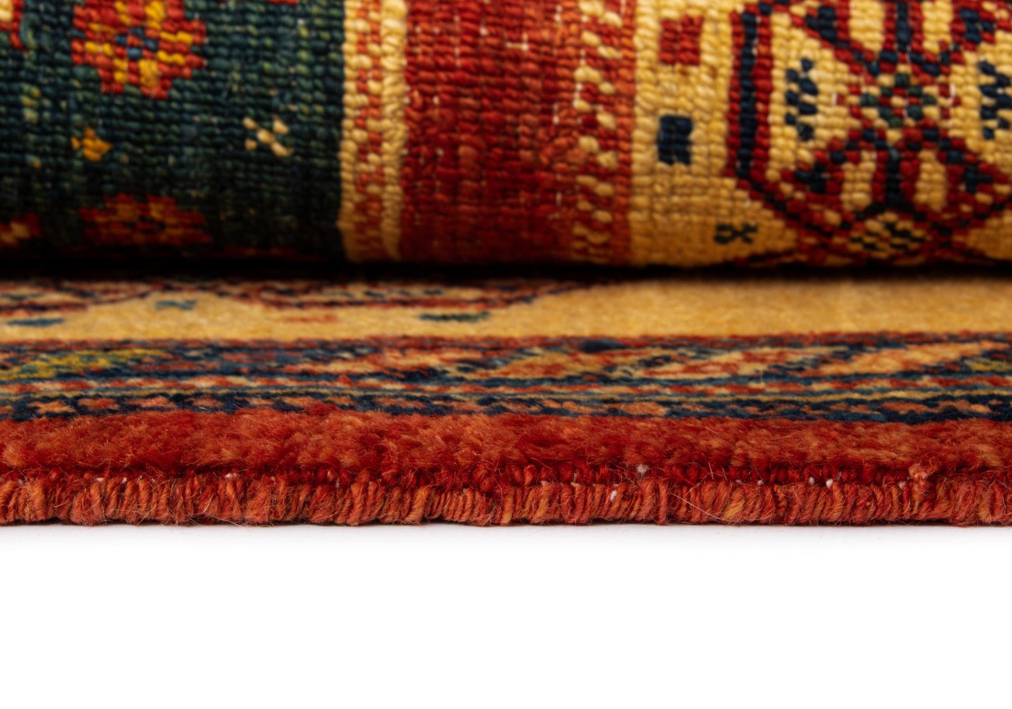 2' 10 x 9' 3 Luribaft Wool Runner Rug