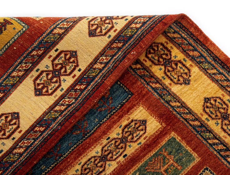 Detail image of 2' 9 x 9' 5 Luribaft Wool Runner Rug