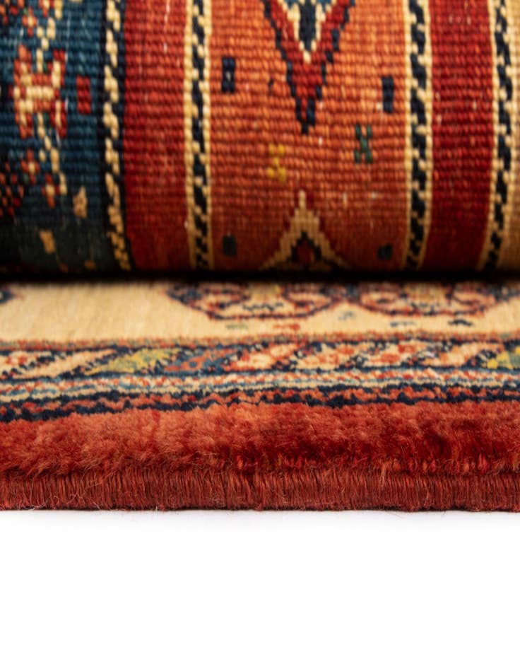 Detail image of 2' 9 x 9' 5 Luribaft Wool Runner Rug