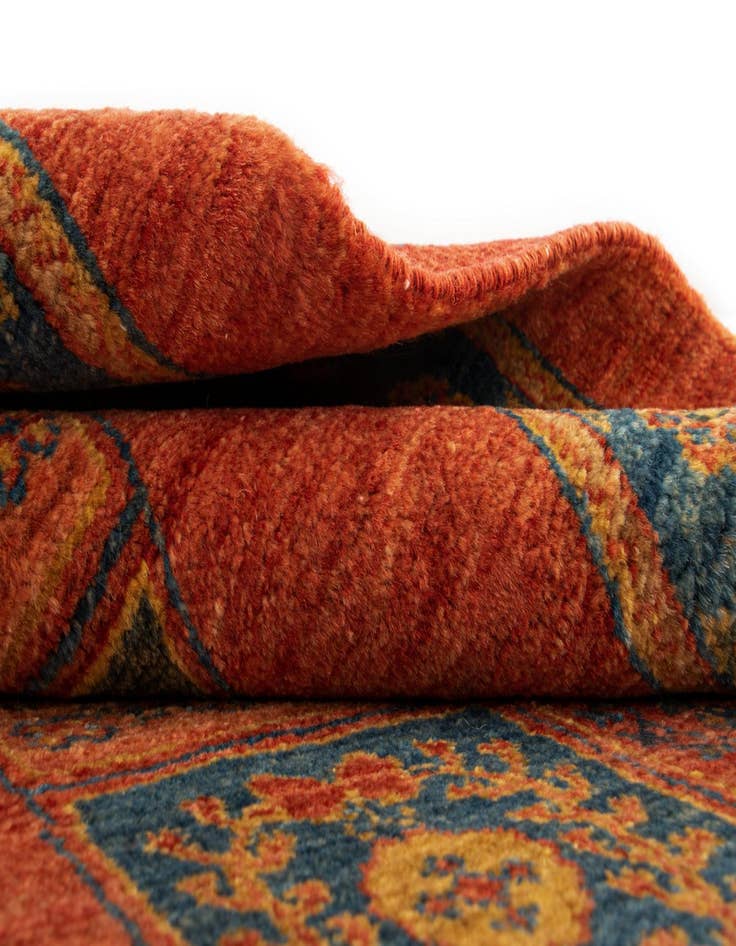 Detail image of 2' 8 x 11' 3 Luribaft Wool Runner Rug