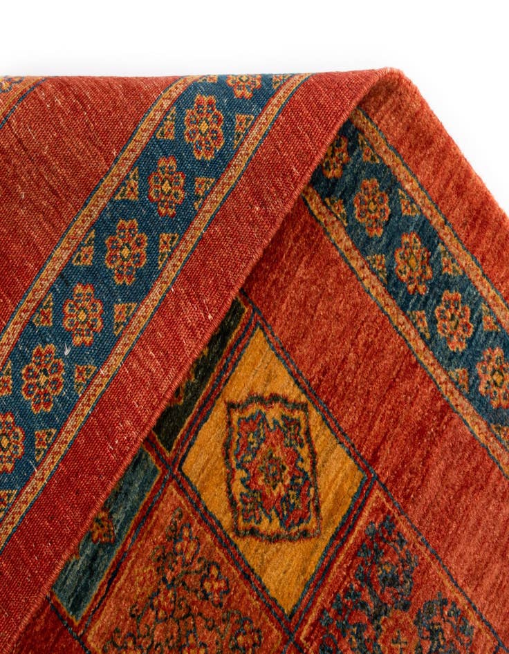 Detail image of 2' 8 x 11' 3 Luribaft Wool Runner Rug