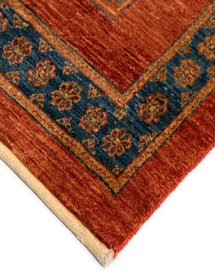 Detail image of 2' 8 x 11' 3 Luribaft Wool Runner Rug