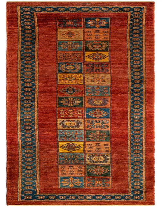 Detail image of 2' 8 x 11' 3 Luribaft Wool Runner Rug