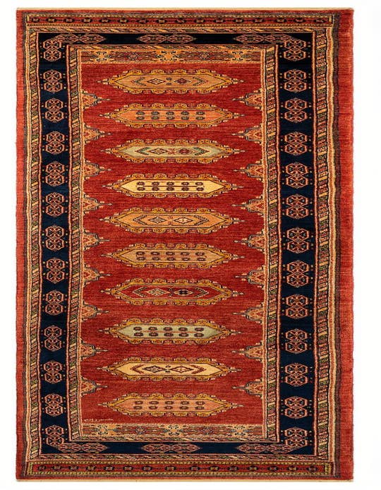 Detail image of 2' 8 x 10' 5 Luribaft Wool Runner Rug
