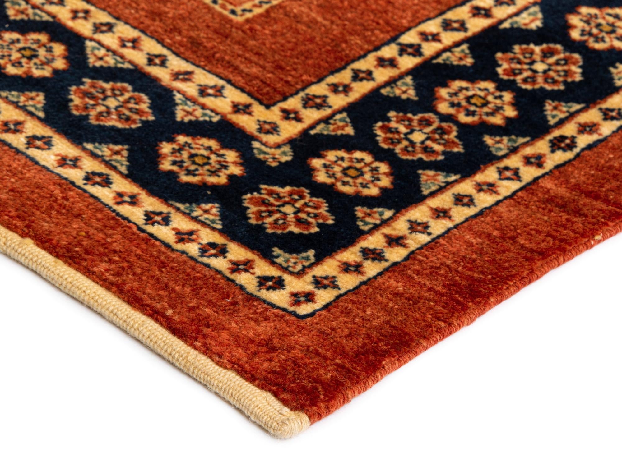 2' 10 x 9' 10 Luribaft Wool Runner Rug