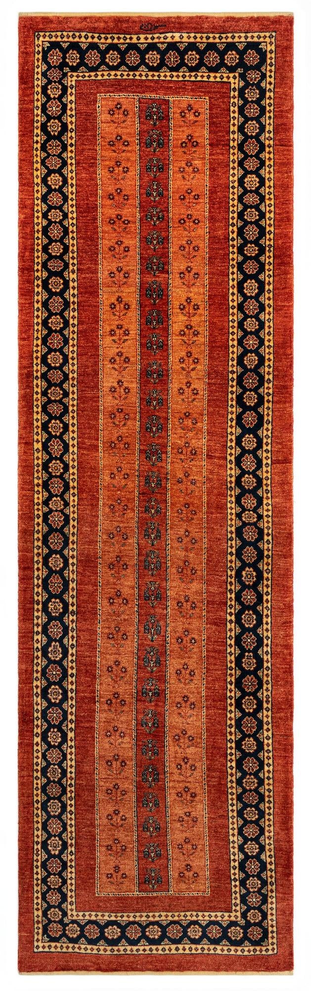 2' 10 x 9' 10 Luribaft Wool Runner Rug