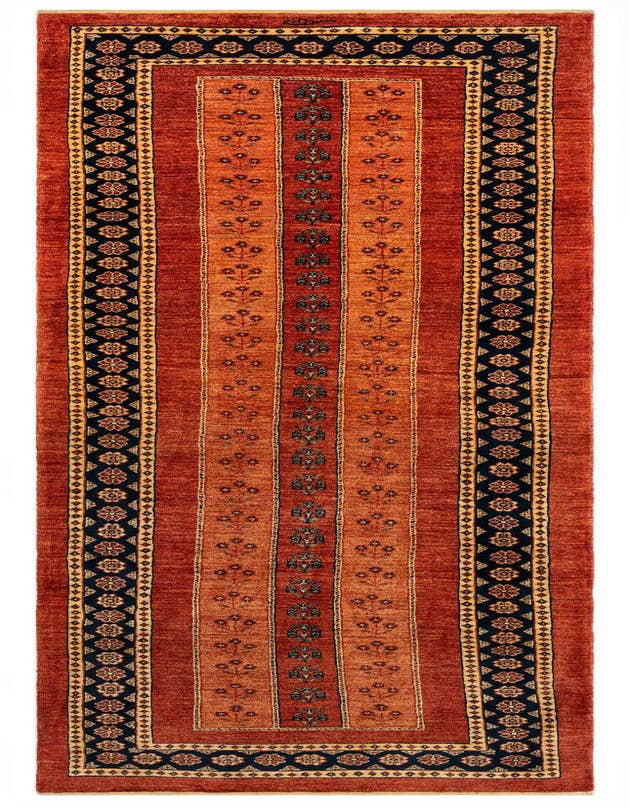 Detail image of 2' 10 x 9' 10 Luribaft Wool Runner Rug