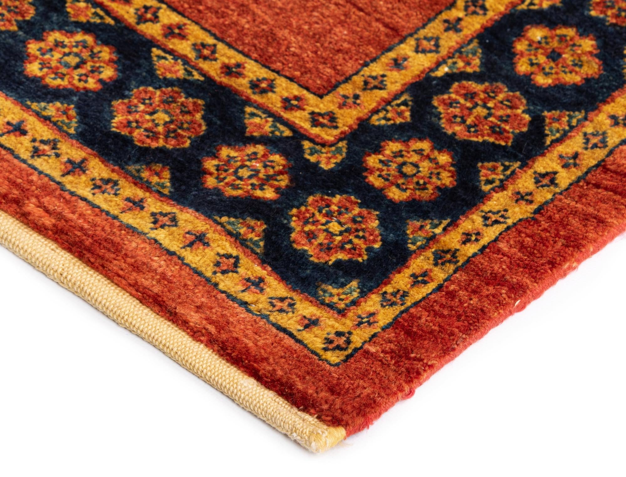 2' 10 x 9' 5 Luribaft Wool Runner Rug
