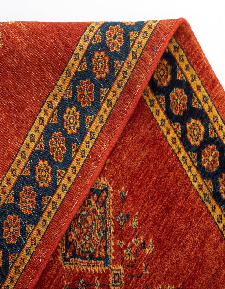 Detail image of 2' 10 x 9' 5 Luribaft Wool Runner Rug