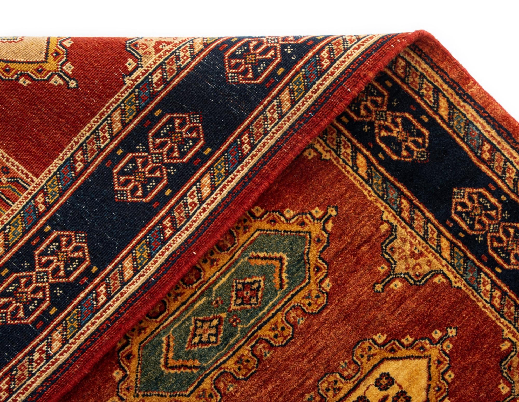 2' 10 x 9' 10 Luribaft Wool Runner Rug