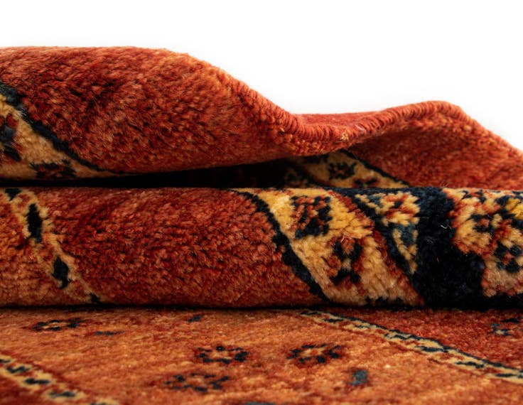 Detail image of 2' 9 x 9' 6 Luribaft Wool Runner Rug