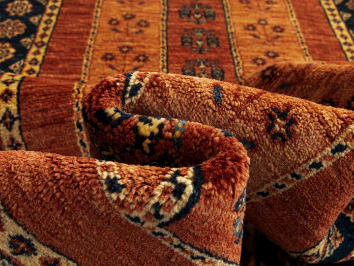 2' 9 x 9' 6 Luribaft Wool Runner Rug